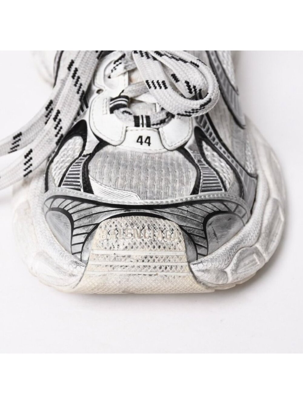 Balenciaga Sneakers 3XL White Silver Black - Picture 8 of 16